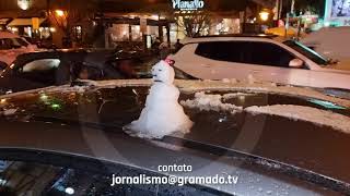 Neve em Gramado RS  28072021 [upl. by Hukill910]