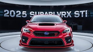 2025 Subaru WRX STI The Rally Legend Just Got EVEN MORE Insane 400HP Beast Unleashed [upl. by Dualc]