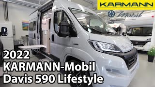 KARMANNMobil Davis 590 Lifestyle 2022 Camper Van 599 m [upl. by Benkley]