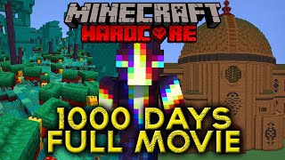 I Survived 1000 Days in Hardcore Minecraft FULL MOVIE [upl. by Erland]