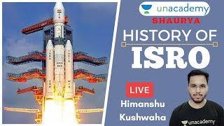 History of ISROIndian Space Research Organisation  CDS 2020  CAPF AC 2020  Himanshu Kushwaha [upl. by Hsirrap115]