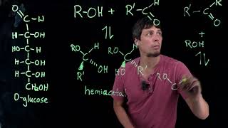 Topic 94  Hemiacetals and hemiketals [upl. by Ylrebmyk]