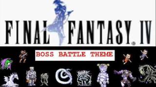 Final Fantasy 4  Boss Battle Theme [upl. by Lamraj]