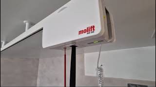 Molift Aline Mobility Rotherham 3 Room and 2 Room X Y Ceiling Hoist systems Install Video [upl. by Llertal558]