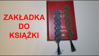 Zakładka do książki Bookmark Marcador SznurkowepasjeJoanny1964 [upl. by Elbag]