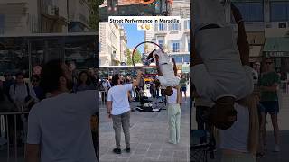 Street Performance in Marseille France 🇲🇫❤️🇱🇰 marseille france streetperformer [upl. by Ynohtnaleahcim]