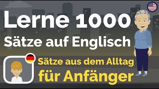 Englisch Vokabeln Lerne 1000 Sätze auf Englisch für Anfänger [upl. by Omor]