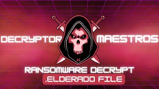 Decrypt Virus File ELDORADO Ransomware Removal amp Decrypt ELDORADO Files [upl. by Deron]