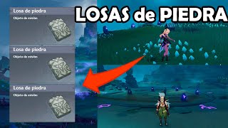 UBICACIONES de LOSAS DE PIEDRA en la ISLA TSURUMI  PARTE 1 ✅ Genshin Impact 22 [upl. by Enelrahc]