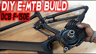 Cheap affordable emountain bike build  DIY Carbon Bikes F150e w Bafang M600 [upl. by Avenej]