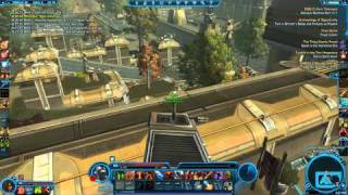 SWTOR Datacrons of Corellia Empire  A Guide by Degren of Friends and Pals HD [upl. by Idarb337]