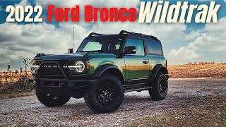 2022 Ford Bronco Wildtrak 2 Door  Explosive Eruption Green [upl. by Onairelav]