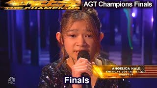 Angelica Hale sings Impossible AMAZING AGAIN  Americas Got Talent Champions Finals AGT [upl. by Barsky730]