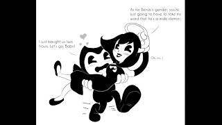 ask bendy and friends epsiode 3 batim comic dub comic by shamirag [upl. by Verger]