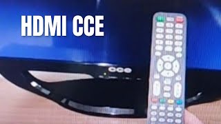 TV CCE como mudar HDMI para Av [upl. by Ahseeyt87]