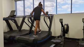 Curved treadmill [upl. by Palua]