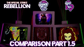 FNAFMLP Special Strike Rebellion and MLP Series Finale Comparison Part 15 Ft EqG [upl. by Neivad361]