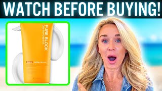 APIEU Pure Block Daily Sunscreen Cream Full Demo amp Review [upl. by Eenaffit]