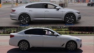 SLIP TEST  4Motion vs xDrive  Volkswagen Arteon 20 TDI vs Bmw 530i  4x4testsonrollers [upl. by Llennol]