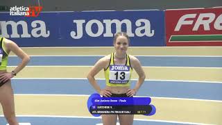 Atletica Indoor Campionati italiani jP 2024 Ancona PALACASALI [upl. by Akcirahs]