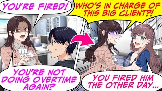 The CEOs Daughter Hates Me So I Was Fired But at a Big Client Meeting Next Day…RomCom Manga Dub [upl. by Ahsiekit]