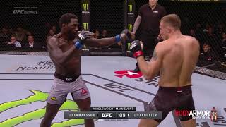 UFC 254 Free Fight Jared Cannonier vs Jack Hermansson [upl. by Mallorie]