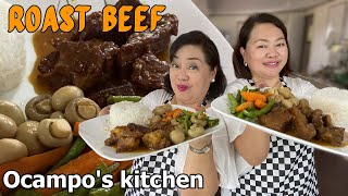 Roast Beef na kakaiba  Ocampos Kitchen [upl. by Chloras131]