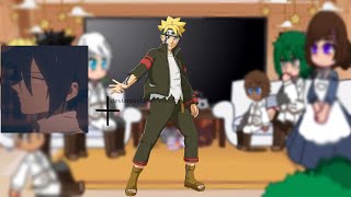 TPN react to rays future as Boruto Uzumaki [upl. by Dilan]