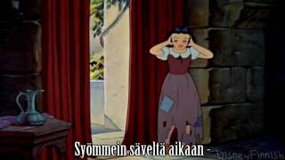 Snow White amp the Seven Dwarfs  Im Wishing  One Song FINNISH w Lyrics [upl. by Ydoj]