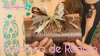 Envoltura de regalo fácil y rápida [upl. by Ellenehc]