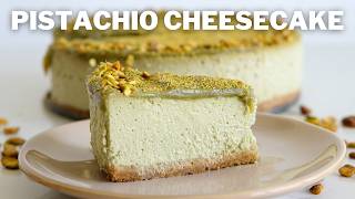 Pistachio Cheesecake Recipe [upl. by Rimisac68]