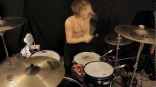 Dylan Wood  Avicii  Levels Skrillex Remix Drum Cover [upl. by Nedyaj917]