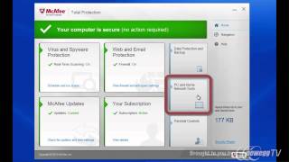 McAfee Total Protection 2014  Product Tour [upl. by Bussy]