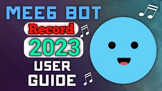 Vc Recording with MEE6 Bot 2023 User Guide Discord Record Bots [upl. by Charlena]