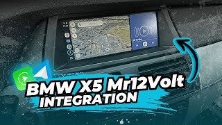 Mr12Volt Apple CarPlay amp Android Auto Integration for BMW X5 E70 CCC  Guide amp Installation Tips [upl. by Norvall]