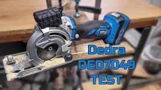 Mini Pilarka Dedra DED7049  Funkcja Zagłębiarki  TEST [upl. by Adila]