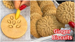 How To Make The BEST GINGER BISCUITS 🍪 [upl. by Siurtemed]