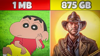 1MB vs 875GB GAME in play store [upl. by Princess]