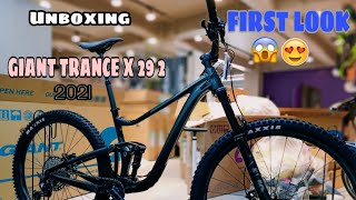 UNBOXING amp ASSEMBLING  NEW 2021 GIANT TRANCE X 29 2 [upl. by Queri]