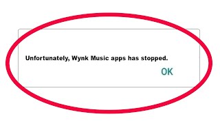 How to Fix Wynk Music Unfortunately Has Stopped Problem Solution in Android [upl. by Mor648]