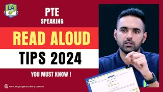 2024 PTE Speaking Read Aloud Tips and Tricks  Demonstration One Line Strategy  Language Academy [upl. by Thomasina683]