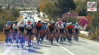 XXVI Challenge Vuelta C Alicante 12  14 Abril 2024 Clip Ciclismo [upl. by Ahsuatal]