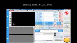 Manually install a UCCNC profile for your CNC system [upl. by Rehpatsirhc]