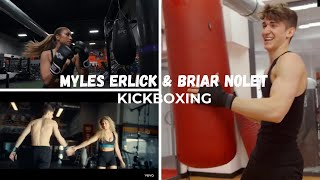 Briar Nolet amp Myles Erlick  Kickboxing Evolution [upl. by Konstance284]