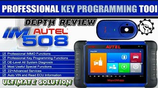 Is Autel IM508 The Best Scanner  Honest Review and Demo [upl. by Eelyram]