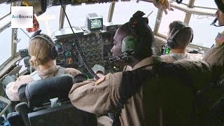 C130H Hercules  Iraq Retrograde Mission [upl. by Oirom]