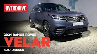 2024 Range Rover Velar walkaround review  OVERDRIVE [upl. by Dunkin768]