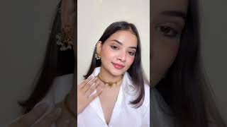 Myntra Best Jewellery Haul 😍youtubeshorts shorts myntra haul jewellery [upl. by Faun]