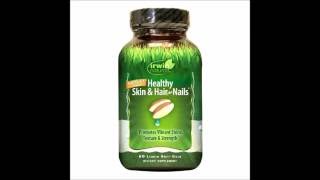 Irwin Naturals Healthy Skin amp Hair plus Nails Liquid Softgels 60 ea [upl. by Maurizia734]