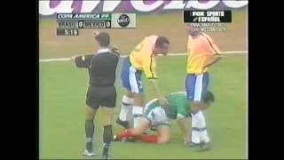 Brasil vs México 1999  Copa América  Partido completo [upl. by Elletnuahc14]